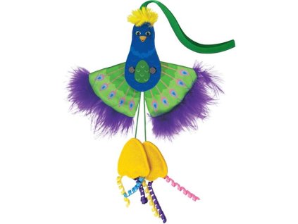 Hračka cat KONG Connects™ Peacock