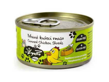 LyoPro mňau Trhané kuřecí maso 85 g