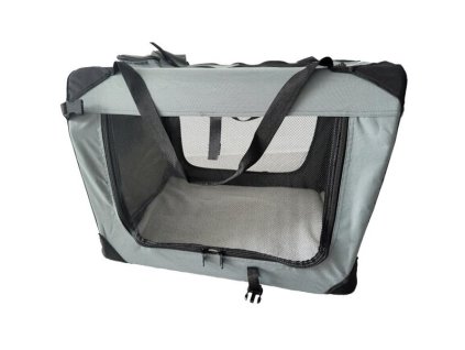 Přepravka látková Dogcrate 70x52x50 cm šedý A.K.