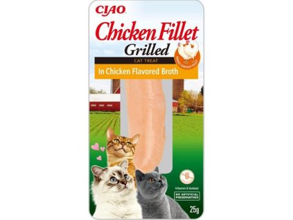 Inaba Chicken Fillet v kuřecím vývaru 25 g