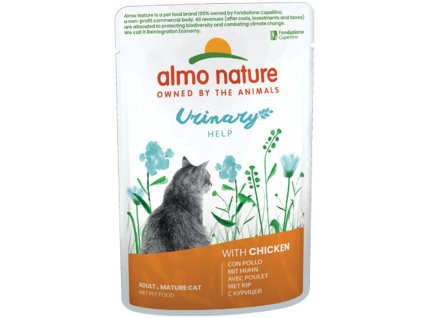 Almo Nature Holistic Urinary Help - s kuřecím 70 g