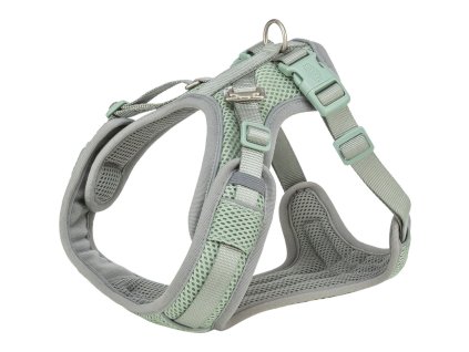 FlexMesh Premium postroj, široký střih, šalvějová (Velikost postroje Premium FlexMesh L: 63-92 cm/ 25 mm)