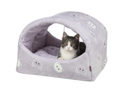 Kukaň MIMI s hračkou, 42 x 35 x 35 cm, lila