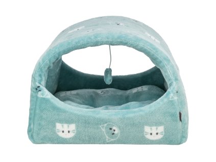 Kukaň MIMI s hračkou, 42 x 35 x 35 cm, šalvějová