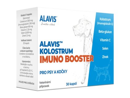 ALAVIS Kolostrum Imuno Booster (30 kapslí) - posilovač imunity