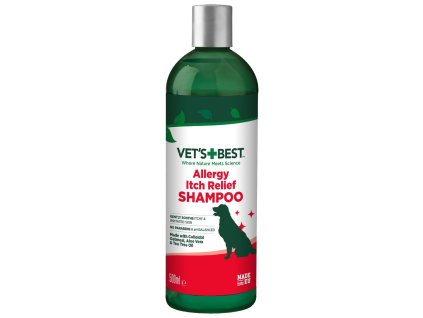 Vet`s Best zklidňující šampon proti svědění 500 ml