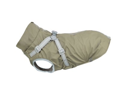 Pláštěnka PONTIS - vesta s postrojem, olivově zelená (Velikost pláštěnky PONTIS M: 45cm, hruď: 60-68cm, krk: 47cm)