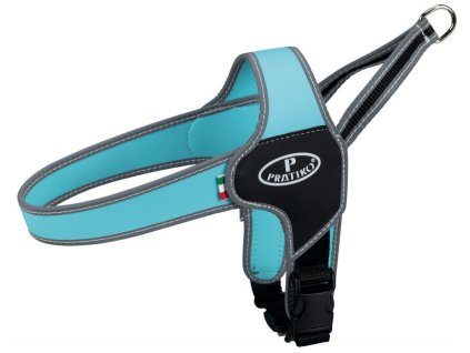 PRATIKO norwegian postroj Apollo, světle modrý (Velikost postroje PRATIKO NORWEGIAN APOLLO XXS-XS:hruď:28-33cm)