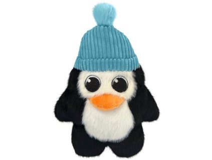 KONG Holiday Snuzzles vánoční plyšový tučňák S 16cm
