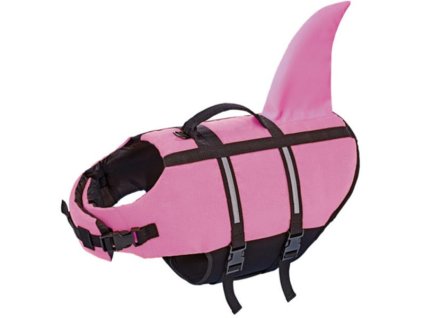 Plovací vesta Sharki XL 45 cm růžová Nobby