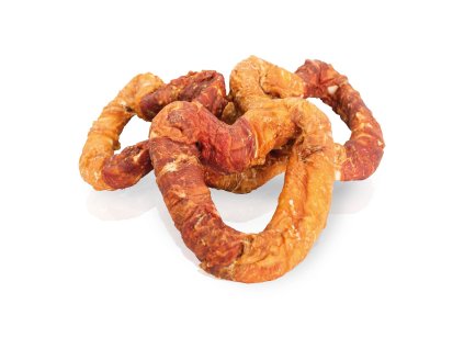 KIDDOG BUFFET kachní a kuřecí masíčko na buvolím srdci [1 ks], 12 cm/ 100 g