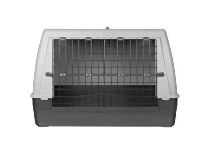 Transportní box JOURNEY, M-L: 100 x 65 x 60 cm, černá/šedá