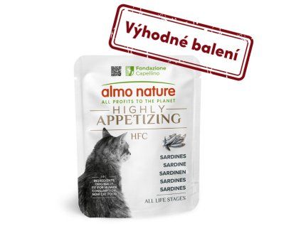Almo Nature HFC Highly Appetizing - Sardinky 24x50g
