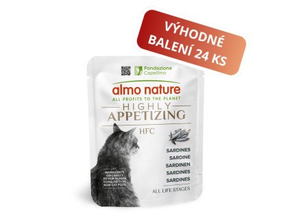 Almo Nature HFC Highly Appetizing - Sardinky 24x50g