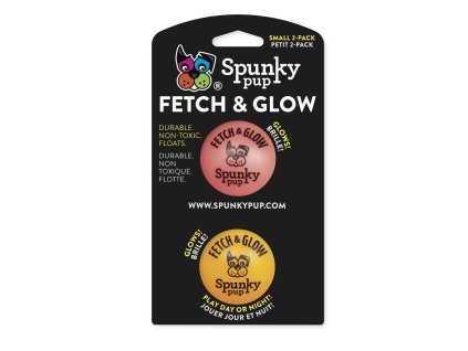 Svítící míček Spunky Pup 2ks 5cm