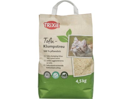 TOFU, 100% rostlinné hrudkující stelivo 4.5 kg