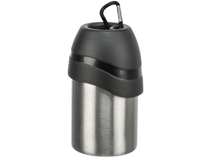 Láhev kovová s plastovou miskou 300 ml