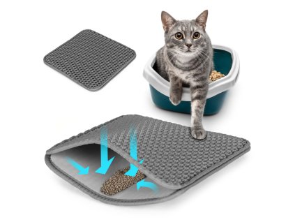 dvouvrstva podlozka pod kocici toaletu 34 24 cm