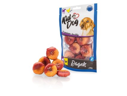 KIDDOG jehněčí & kuřecí Bagel 80 g