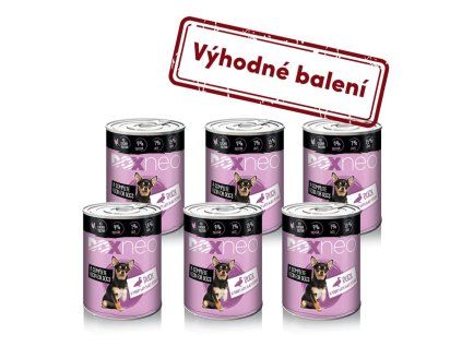Doxneo Duck konzerva pro psy s kachnou 6x400g