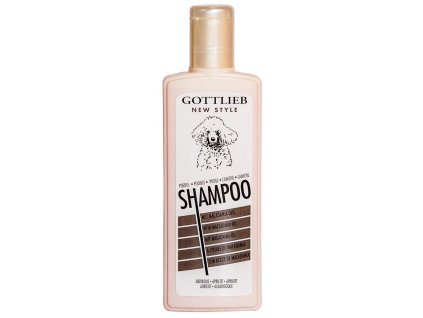 Gottlieb Pudel šampon pro psy 300 ml - pro pudly aprikot s makadamovým olejem