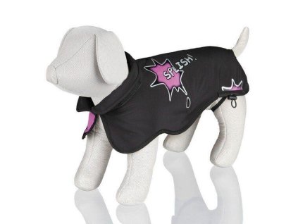 Softshellová vesta AVALLON černo/růžová L 55 cm