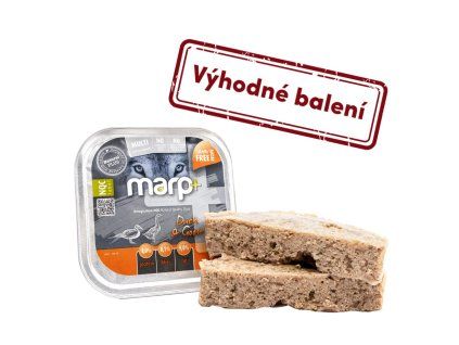 Marp Natural Plus vanička pro psy s kachnou a husou 12x150g