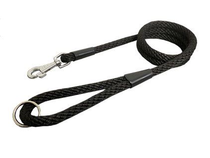 BAFPET Lanové vodítko SPIRÁLA 14 mm / 150 cm - Černá