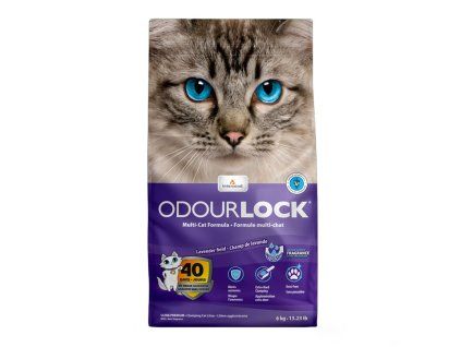 Intersand kočkolit Odour Lock - vůně levandule 6kg
