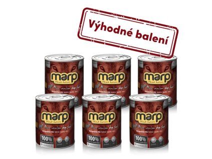 Marp Venison konzerva pro psy se zvěřinou 6x800g