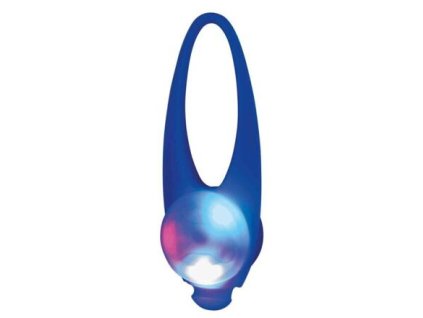 Blikací svítítko na obojek pro psy, silikonové, barevné (Velikost silikonového svítítka ø 2,4 × 8 cm)