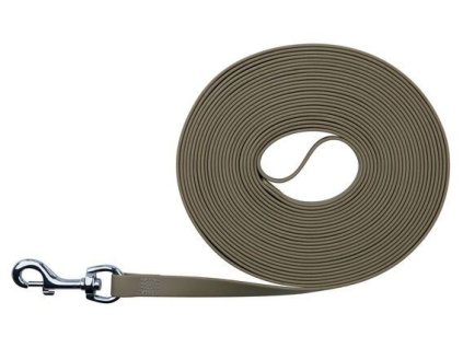 Easy Life trekové vodítko PVC 15,00 m/17 mm, taupe-šedé