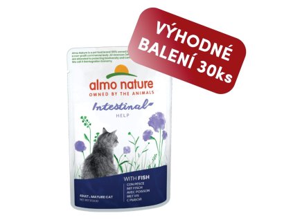 Almo Nature Holistic Digestive Help - Ryba 70g výhodné balení 30ks