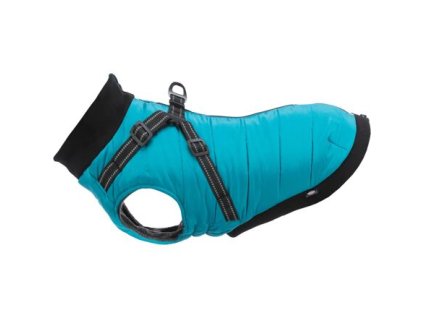 Obleček PONTIS - vesta s postrojem, tyrkysová (Velikost oblečku PONTIS XXS: 24cm, hruď: 40-44cm, krk: 30cm)