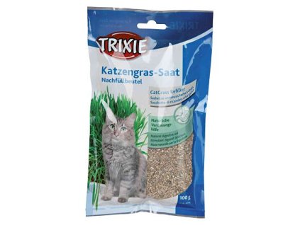Tráva pro kočku v sáčku 100g TRIXIE