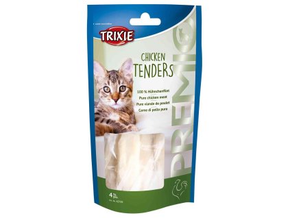 PREMIO Chicken Tenders - kuřecí prsa vařená 4 ks / 70g