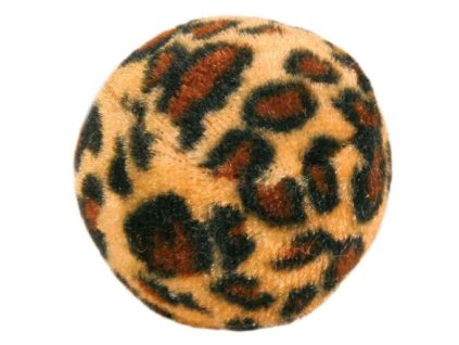 Míčky leopardí motiv 4cm (4 ks)