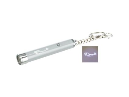 LED ukazatel s motivem ryby - laserový paprsek