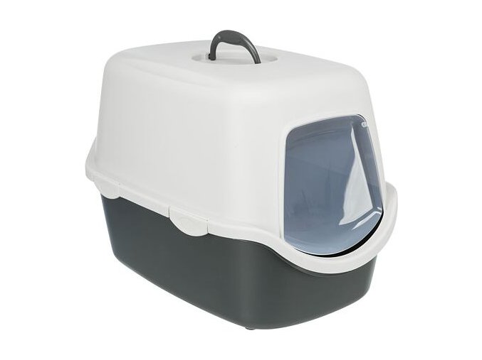 WC VICO kryté s dvířky, bez filtru 56 x 40x 40cm, světlešedá/tmavošedá