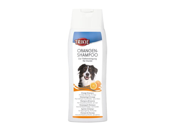 TRIXIE Orangen šampon 250 ml - pomerančový, pro hebkost a objem