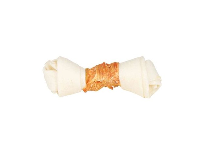 DENTAfun-uzel svázaný kuřecím masem 15cm/70g