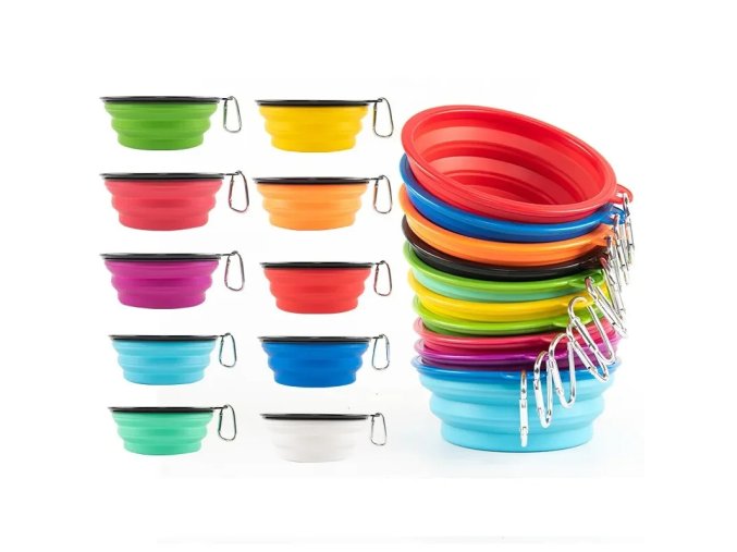 1000ml Large Collapsible Dog Pet Folding Silicone Bowl Outdoor Travel Portable Puppy Food Container Feeder Dish.jpg