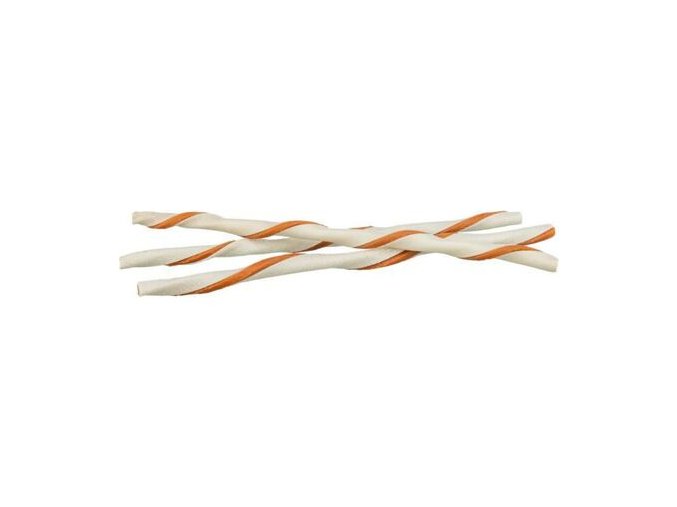 Twisters - kroucené tyčky plněné kuřecím masem, 34 cm/40 g
