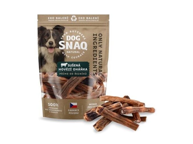 DOG SNAQ hovězí oháňka sušená 200 g