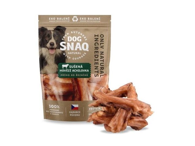 DOG SNAQ hovězí achilovka sušená 200 g