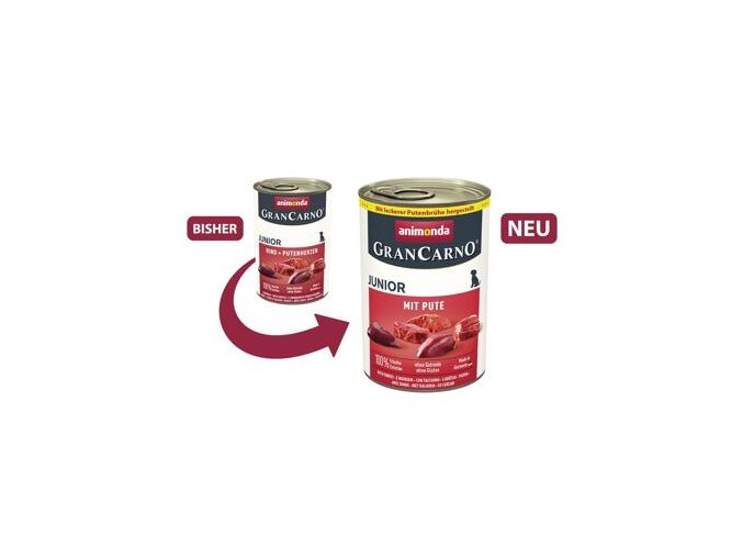 GRANCARNO Junior - s krůtím masem 400 g