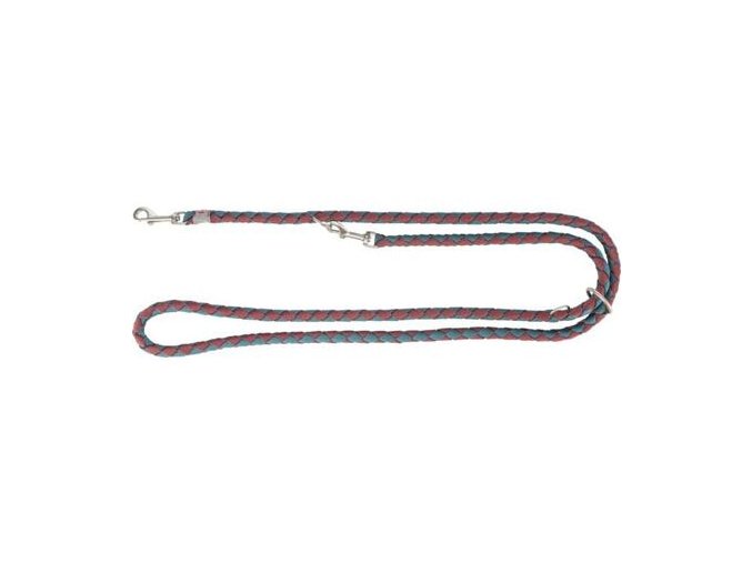Vodítko CAVO kulaté prodlužovací, sangria/petrolejová (Velikost vodítka CAVO prodlužovací S-M:2,00m/12mm)