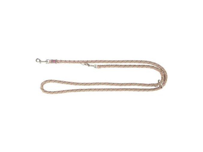 Vodítko CAVO kulaté prodlužovací, tělová/písková (Velikost vodítka CAVO prodlužovací L-XL:2,00m/18mm)