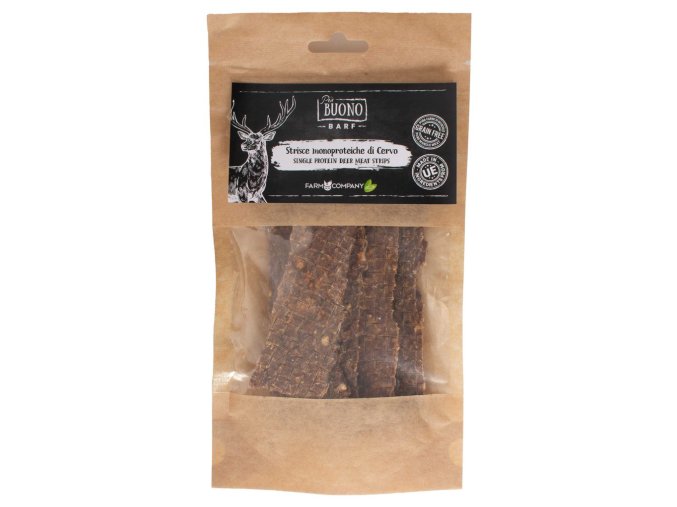 Farm Company Single protein - jelení pamlsky plátky 70g