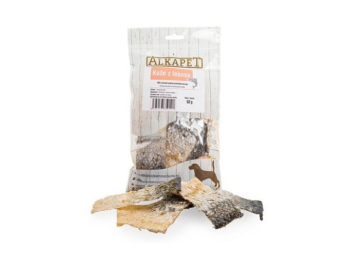 ALKAPET kůže z lososa sušená 50 g